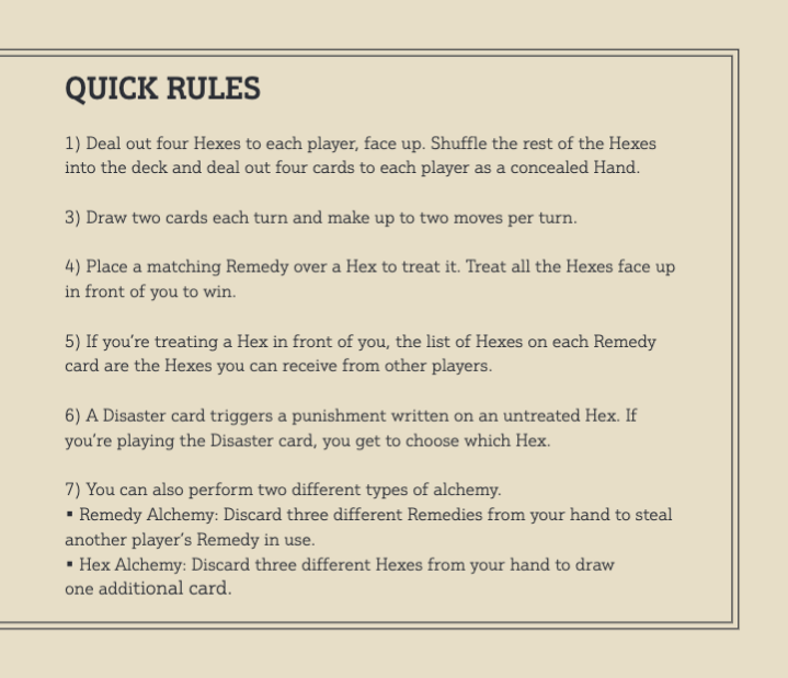 How to play — step 11