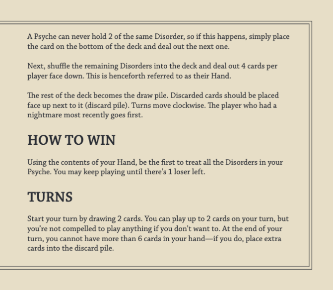 How to play — step 3