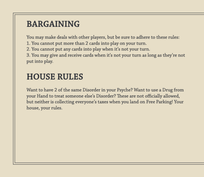 How to play — step 8
