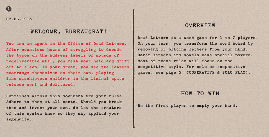 How to play — step 2