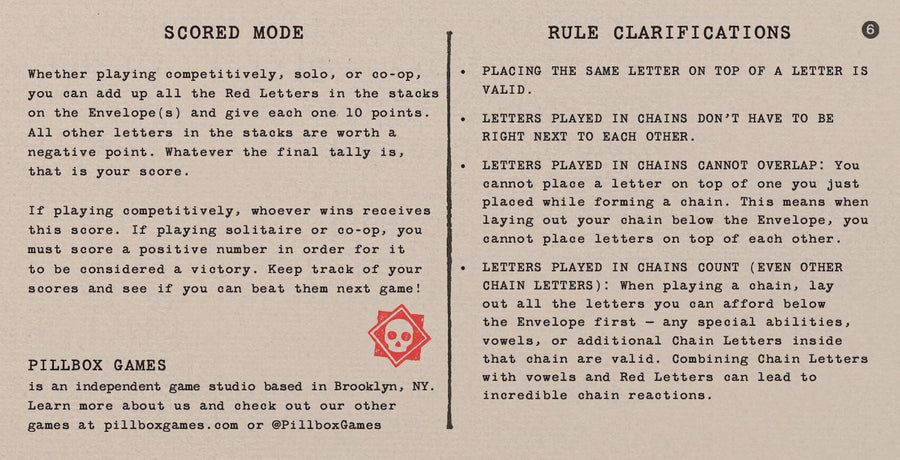 How to play — step 7